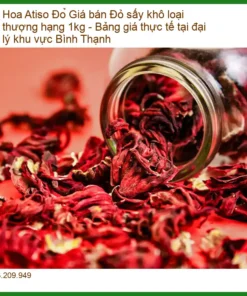 Hoa Atiso Đỏ sấy khô loại thượng hạng 1kg - Địa chỉ Bán Giao nhanh TPHCM