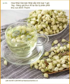 Giá bán Hoa Nhài sấy khô loại 1 gói 1kg - Địa chỉ Bán Giao nhanh Bình Thạnh
