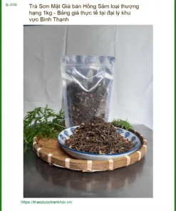Trà Sơn Mật Hồng Sâm Thượng Hạng 1kg Bình Thạnh - Địa chỉ Bán Giao nhanh TPHCM