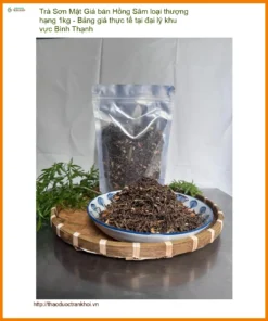 Giá bán Trà Sơn Mật Hồng Sâm loại thượng hạng 1kg - Địa chỉ Bán Giao nhanh TPHCM