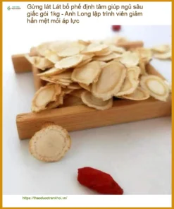 Gừng Lát bổ phế định tâm giúp ngủ sâu giấc - Địa chỉ Bán Giao nhanh TPHCM