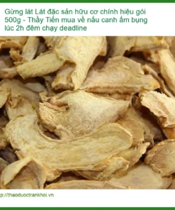 Gừng Lát đặc sản hữu cơ chính hiệu gói 500g - Bán giao nhanh TPHCM