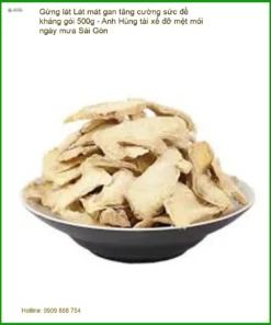 Gừng Lát mát gan tăng cường sức đề kháng 500g - Đơn vị bán có sẵn