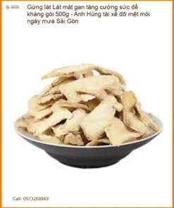 Gừng Lát mát gan tăng cường sức đề kháng - Địa chỉ bán giao nhanh TPHCM