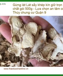 Gừng Lát sấy khép kín giữ trọn dưỡng chất gói 500g - Bán giao nhanh TPHCM