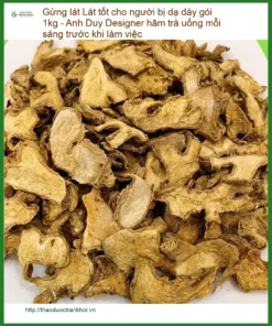 Gừng Lát tốt cho người bị dạ dày gói 1kg - Đơn vị Cung cấp Gừng TPHCM