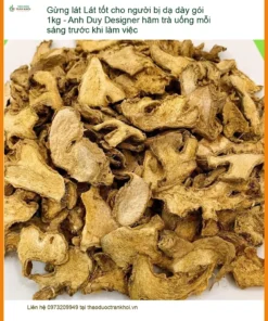 Gừng Lát tốt cho người bị dạ dày gói 1kg - Địa chỉ Bán Giao nhanh TPHCM