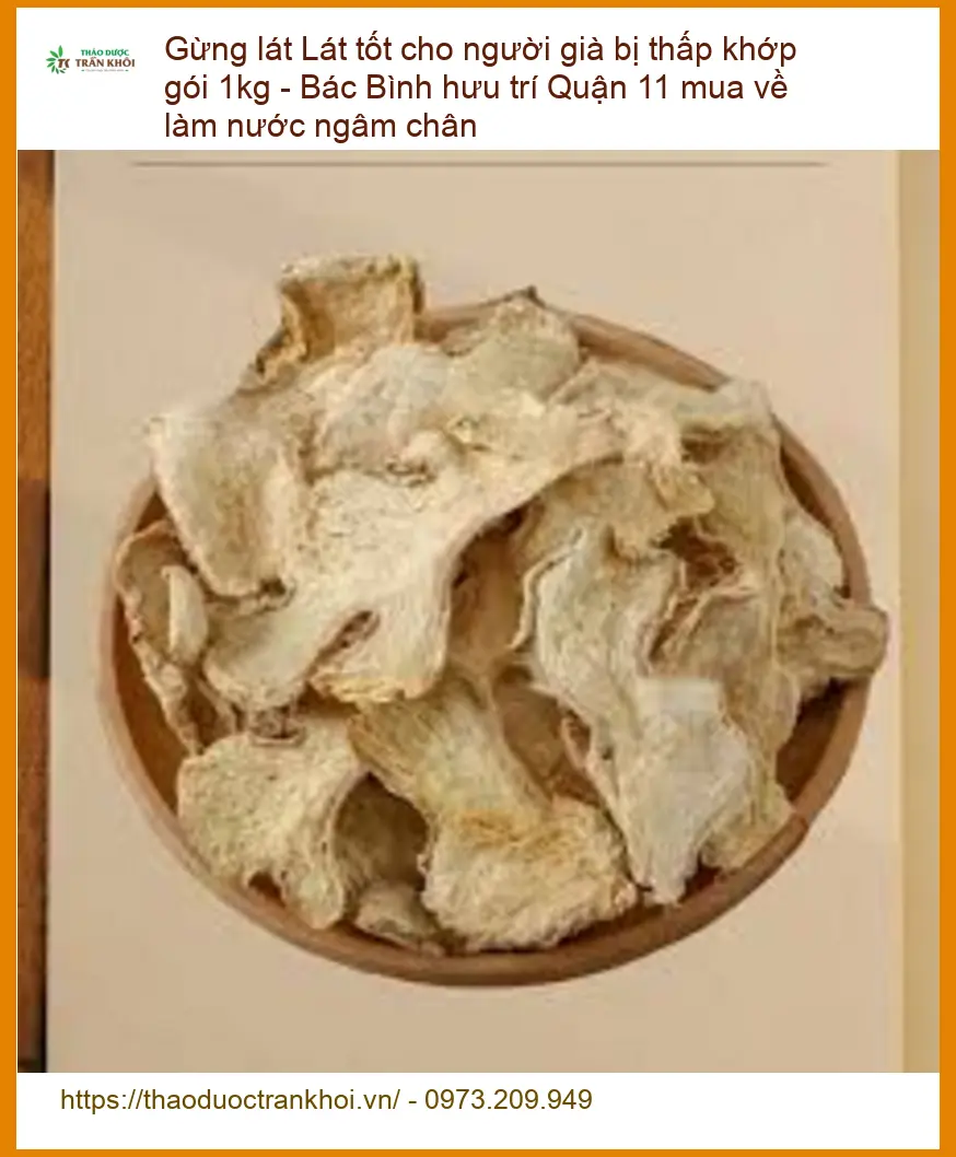 Gừng Lát tốt cho người già thấp khớp 1kg - Địa chỉ Bán Giao nhanh TPHCM
