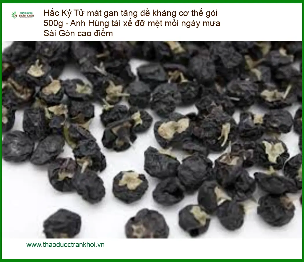 Hắc Kỷ Tử mát gan tăng đề kháng 500g - Địa chỉ Bán Giao nhanh Sài Gòn