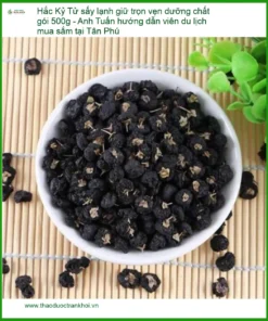 Hắc Kỷ Tử sấy lạnh giữ trọn vẹn dưỡng chất gói 500g - Anh Tuấn hướng dẫn viên du lịch mua sắm tại Tân Phú