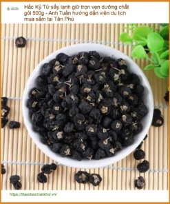 Hắc Kỷ Tử sấy lạnh giữ trọn vẹn dưỡng chất gói 500g - Địa chỉ bán giao nhanh