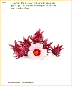 Hoa Atiso Đỏ sạch không chất bảo quản 500g - Địa chỉ Bán Có sẵn TPHCM