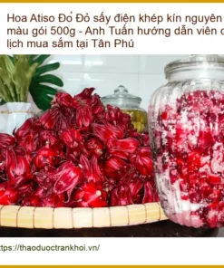 Hoa Atiso Đỏ sấy điện khép kín nguyên màu 500g - Sỉ lẻ Giao nhanh TPHCM