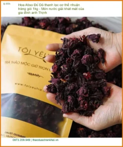 Hoa Atiso Đỏ thanh lọc cơ thể nhuận tràng 1kg - Địa chỉ Cung cấp TPHCM