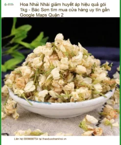 Hoa Nhài giảm huyết áp hiệu quả gói 1kg - Địa chỉ Bán Giao nhanh Quận 2