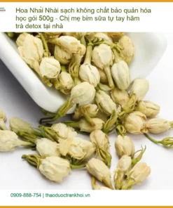 Hoa Nhài sạch không chất bảo quản gói 500g - Bán Giao nhanh TPHCM