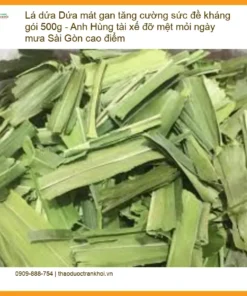 Lá Dứa mát gan tăng cường sức đề kháng 500g - Địa chỉ bán giao nhanh TPHCM