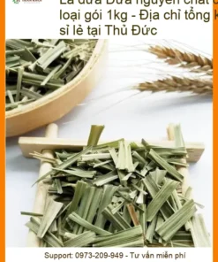 Lá Dứa nguyên chất chuẩn vị tự nhiên loại gói 1kg - Đơn vị bán sỉ lẻ có sẵn