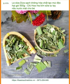 Lá Dứa sạch không hóa chất gói 500g - Địa chỉ bán giao nhanh TPHCM
