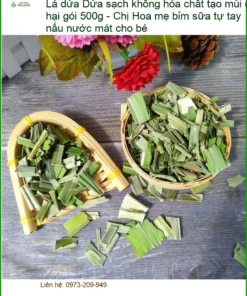 Lá Dứa sạch không hóa chất gói 500g - Địa chỉ Bán Giao nhanh TPHCM
