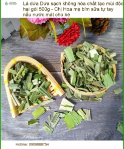 Lá Dứa sạch không hóa chất tạo mùi độc hại gói 500g - TPHCM Giao nhanh