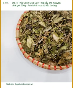 Dây Thìa Canh sấy khô nguyên chất 500g trị tiểu đường - Địa chỉ bán TPHCM