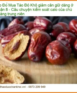 Táo Đỏ Khô giảm cân giữ dáng cho chú Hoàng Quận 8 - Đơn vị Cung cấp Giao nhanh