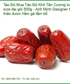 Mua Táo Đỏ Khô Tân Cương loại 1 size đại gói 500g - Địa chỉ Bán Giao nhanh