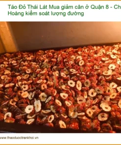 Mua Táo Đỏ Lát giảm cân ở Quận 8 - Chú Hoàng kiểm soát lượng đường
