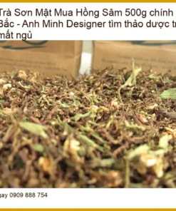 Trà Sơn Mật Hồng Sâm 500g Tây Bắc - Đơn vị Cung cấp Có sẵn TPHCM