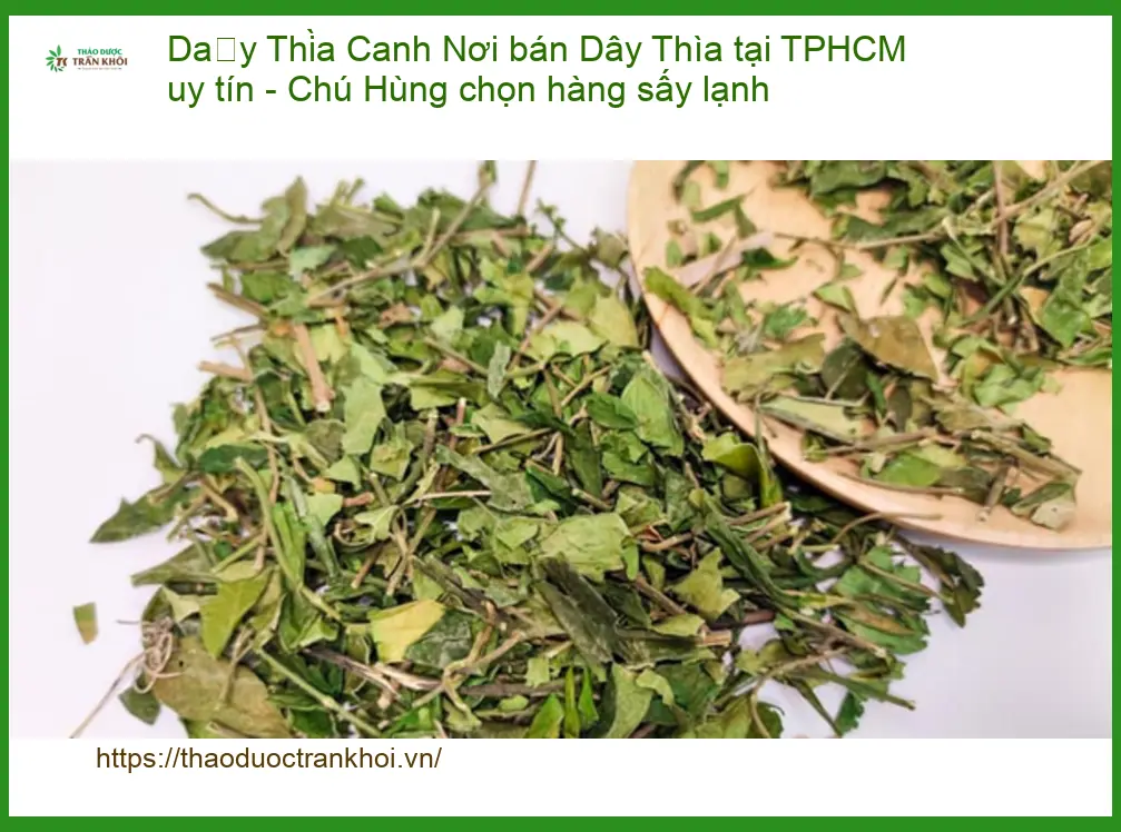 Nơi bán Dây Thìa Canh tại TPHCM uy tín - Chú Hùng chọn hàng sấy lạnh