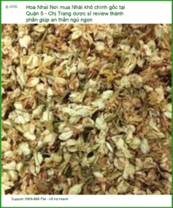 Nơi mua Hoa Nhài khô chính gốc tại Quận 5 - Địa chỉ Bán sỉ lẻ Giao nhanh TPHCM