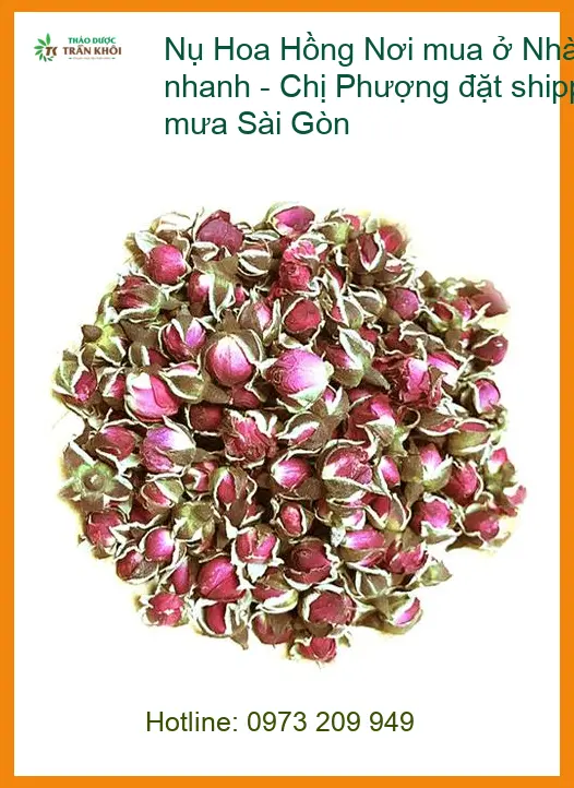 Nơi mua Nụ Hoa Hồng ở Nhà Bè giao hàng nhanh - Chị Phượng đặt shipper giao tận tay mùa mưa Sài Gòn