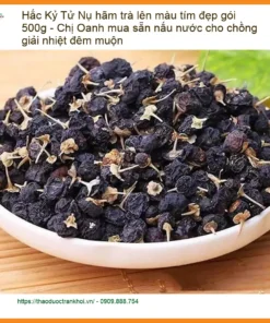 Nụ Hắc Kỷ Tử hãm trà tím đẹp 500g - Đơn vị cung cấp có sẵn tại TPHCM