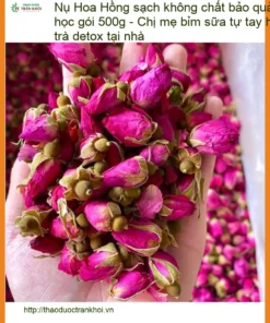 Nụ Hoa Hồng sạch không chất bảo quản 500g - Địa chỉ Bán Giao nhanh TPHCM