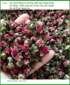 Nụ Hoa Hồng trị mất ngủ 300g - Đơn vị Cung cấp Có sẵn TPHCM