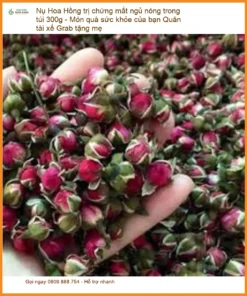 Nụ Hoa Hồng trị mất ngủ nóng trong túi 300g - Địa chỉ bán giao nhanh TPHCM