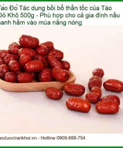 Táo Đỏ Khô 500g bồi bổ, nấu canh hầm gia đình - Địa chỉ Bán Giao nhanh