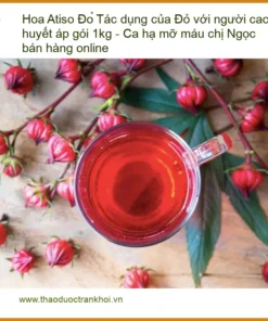 Hoa Atiso Đỏ cho người cao huyết áp gói 1kg - Cung cấp giao nhanh TPHCM
