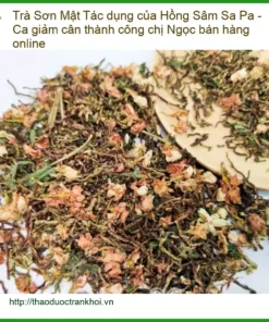 Trà Sơn Mật Hồng Sâm Sa Pa - Giảm cân thành công - Sỉ lẻ Giao nhanh TPHCM