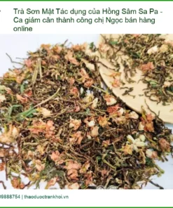 Trà Sơn Mật Hồng Sâm Sa Pa - Bí Quyết Giảm Cân Chị Ngọc | Địa chỉ Bán Giao nhanh