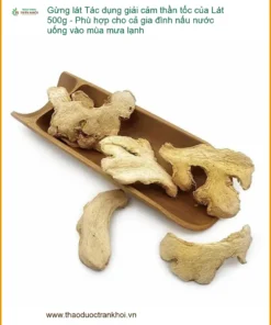 Gừng Lát 500g giải cảm thần tốc cho gia đình - Địa chỉ Bán Giao nhanh TPHCM