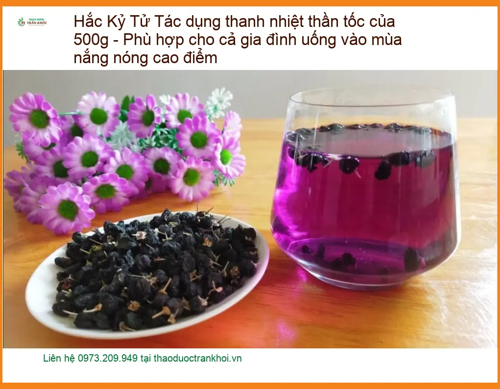 Hắc Kỷ Tử 500g thanh nhiệt thần tốc - Đơn vị bán có sẵn giao nhanh TPHCM