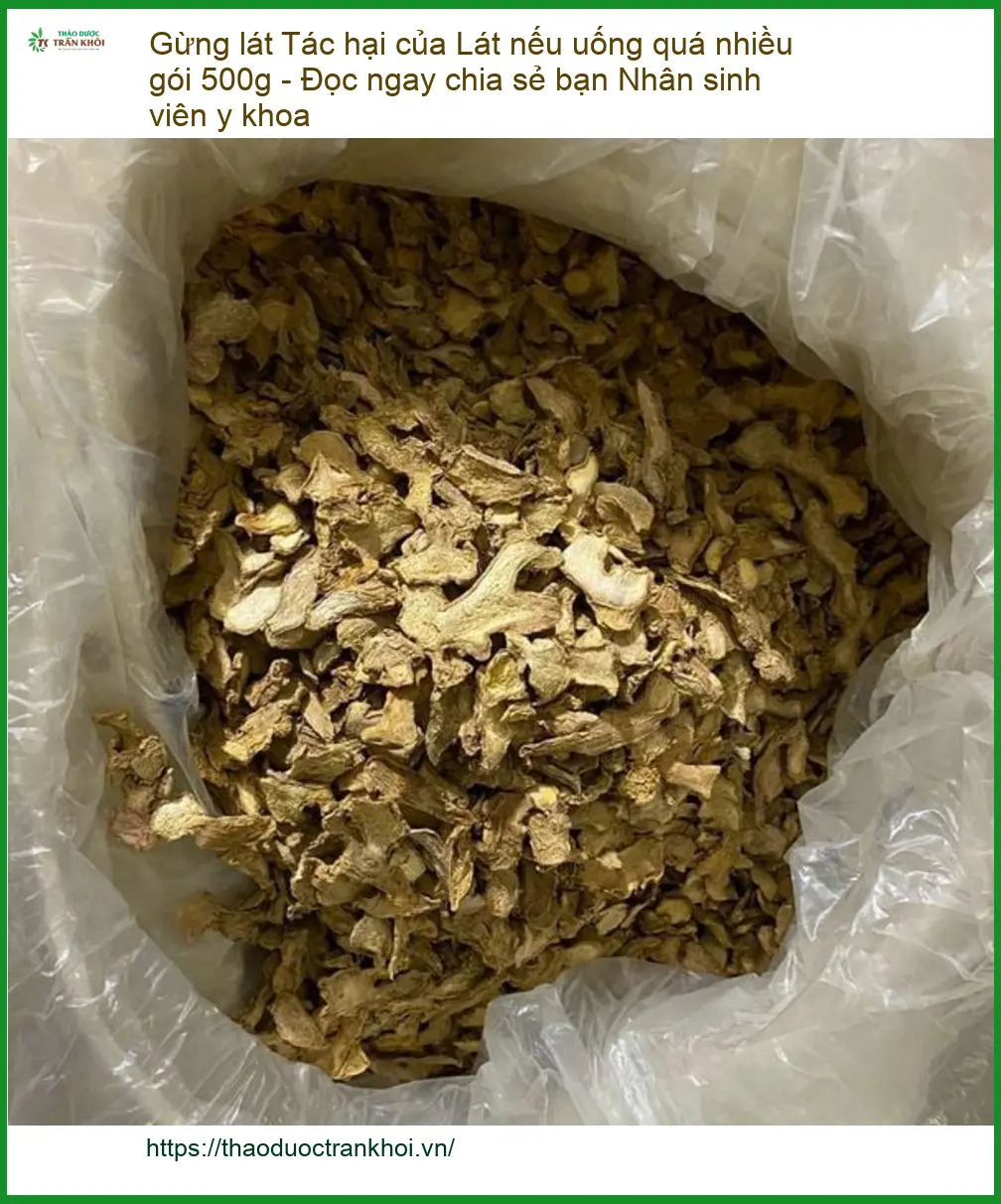 Tác hại Gừng Lát 500g nếu uống quá nhiều - Bán Gừng Lát giao nhanh TPHCM
