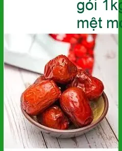 Táo Đỏ Khô bổ gan định tâm an thần gói 1kg - Đơn vị Cung cấp Có sẵn TPHCM