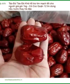 Táo Đỏ Khô hỗ trợ tim mạch cho người già 1kg - Địa chỉ bán giao nhanh TPHCM