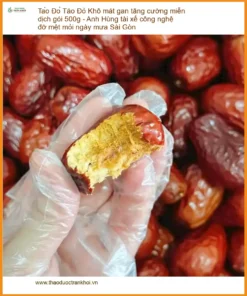 Táo Đỏ Khô mát gan tăng cường miễn dịch gói 500g - Địa chỉ Bán Giao nhanh