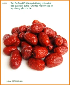 Táo Đỏ Khô sạch 500g không chất bảo quản - Địa chỉ Bán Giao nhanh TPHCM