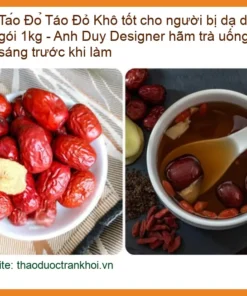 Táo Đỏ Khô 1kg tốt cho dạ dày - Anh Duy Designer - Bán Giao nhanh TPHCM