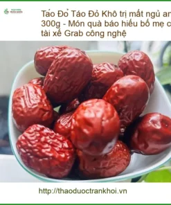 Táo Đỏ Khô trị mất ngủ an thần 300g - Địa chỉ bán Táo Đỏ giao nhanh TPHCM